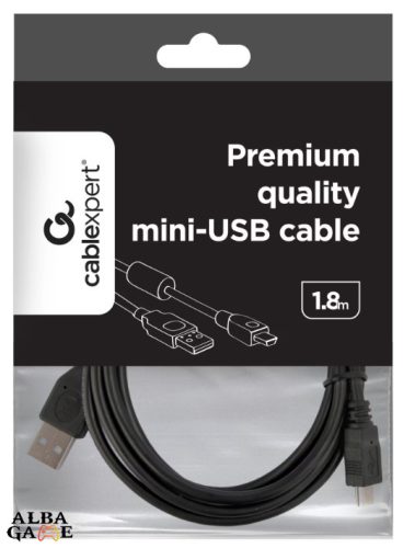 CABLEEXPERT USB MINI KÁBEL 1.8 M ÚJ