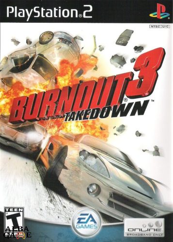 BURNOUT 3. - TAKEDOWN HASZNÁLT