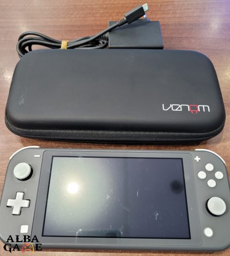 NINTENDO SWITCH LITE (SZÜRKE) ALAP GÉPCSOMAG + VENOM TOK HASZNÁLT