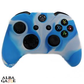   XBOX ONE SZILIKON KONTROLLER VÉDŐ HUZAT (MÁRVÁNY KÉK) ÚJ