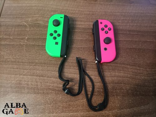 NINTENDO SWITCH JOY-CON PÁR (PINK-ZÖLD) HASZNÁLT