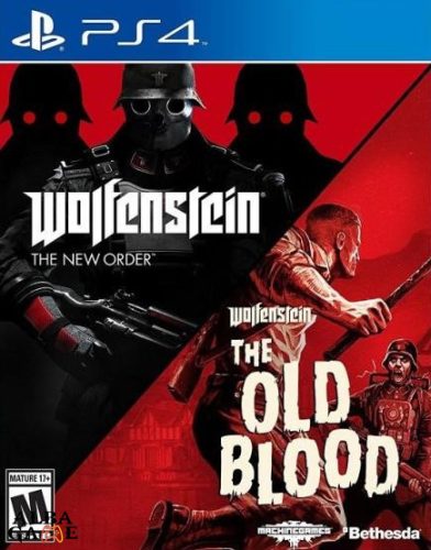 WOLFENSTEIN - THE NEW ORDER + THE OLD BLOOD (DOUBLE PACK) HASZNÁLT