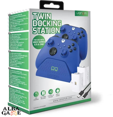 VENOM TWIN DOCKING STATION (KÉK) XBOX