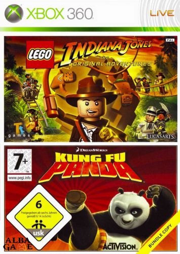 LEGO INDIANA JONES + KUNG FU PANDA (DOUBLE PACK) HASZNÁLT