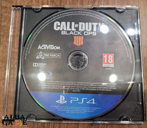 CALL OF DUTY - BLACK OPS IIII. (CSAK LEMEZ) HASZNÁLT