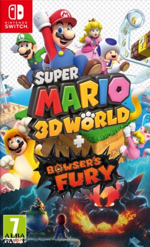 SUPER MARIO - 3D WORLD + BROWSER'S FURY Használt