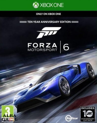 FORZA MOTORSPORT 6. (TEN YEARS ANNIVERSARY EDITION) HASZNÁLT