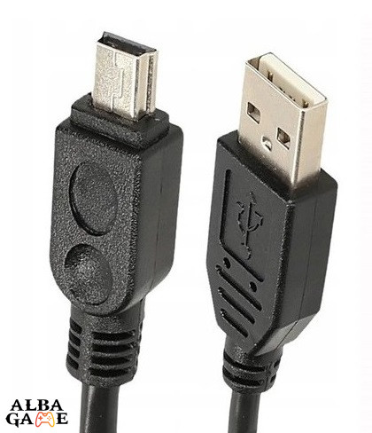 LANBERG USB TO USB-MINI KONTROLLERTÖLTŐ KÁBEL (1.8 M)