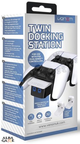 VENOM TWIN DOCKING STATION (PS5)