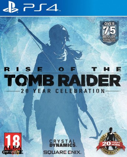 RISE OF THE TOMB RAIDER 20 YEAR CELEBRATION EDITION HASZNÁLT