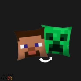 MINECRAFT CREEPER/STEVE PÁRNA