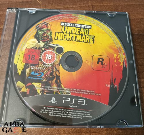 RED DEAD REDEMPTION - UNDEAD NIGHTMARE (CSAK LEMEZ) HASZNÁLT