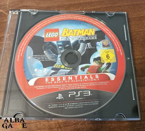 LEGO BATMAN - THE VIDEO GAME (CSAK LEMEZ) HASZNÁLT