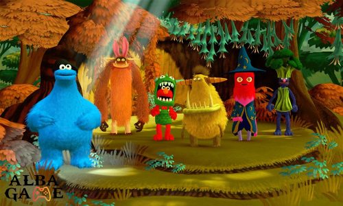 Seasame Street - Once upon a Monster (német) HASZNÁLT