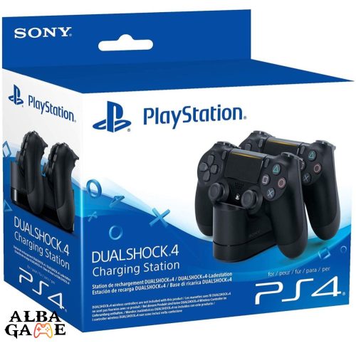 DUALSHOCK 4 CHARGING STATION (FEKETE) HASZNÁLT