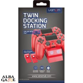 VENOM TWIN DOCKING STATION (PIROS) új