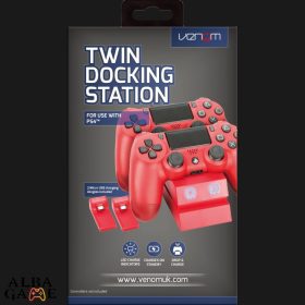 VENOM TWIN DOCKING STATION (PIROS) új