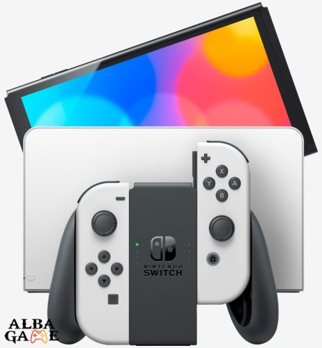 NINTENDO SWITCH OLED (FEHÉR) HASZNÁLT