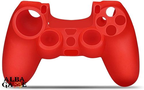 PS4 KONTROLLER VÉDŐ SZILIKON HUZAT (PIROS)