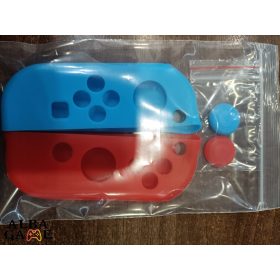   JOY-CON VÉDŐ SZILIKON HÚZAT + THUMB GRIP PÁR (KÉK-PIROS)