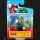 SUPER MARIO FIGURA -LUIGI (JAKKS) - ÚJ