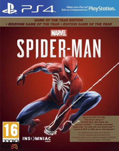 SPIDER-MAN (GAME OF THE YEAR EDITION) HASZNÁLT