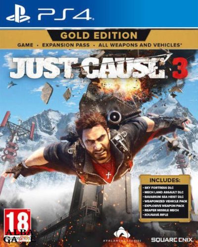 JUST CAUSE 3. (GOLD EDITION) HASZNÁLT