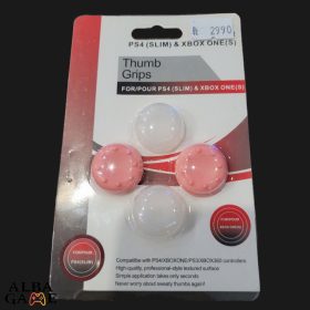 THUMB GRIP 2 PÁR (PINK-FEHÉR)- ÚJ (PS4 ÉS XBOX ONE)