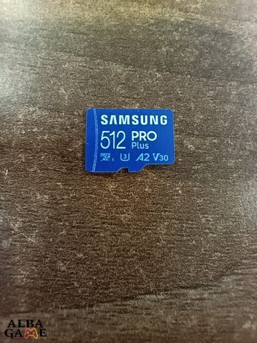 SAMSUNG PRO PLUS MICRO SD KÁRTYA - 512 GB HASZNÁLT