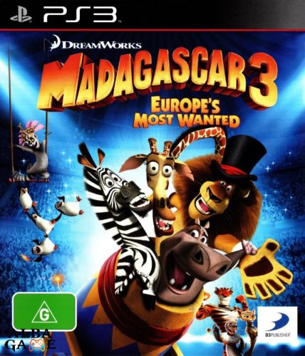 MADAGASCAR 3. - EUROPE'S MOST WANTED HASZNÁLT