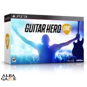 PS3 GUITAR HERO LIVE + ADAPTER + JÁTÉK - HASZNÁLT