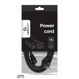 CABLEXPERT HÁLÓZAT TÁPKÁBEL (1,8 M)