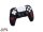 PS5 KONTROLLER VÉDŐ SZILIKON HÚZAT (FOCIS - FEKETE-PIROS) ÚJ
