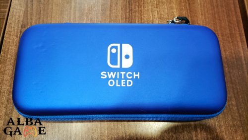 NINTENDO SWITCH OLED HARD BAG (KÉK) HASZNÁLT