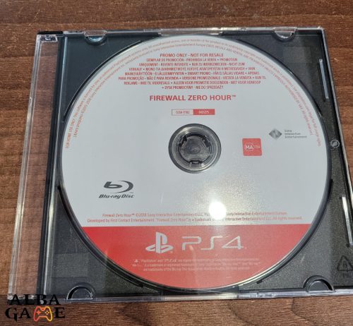 FIREWALL - ZERO HOUR (CSAK LEMEZ)  HASZNÁLT